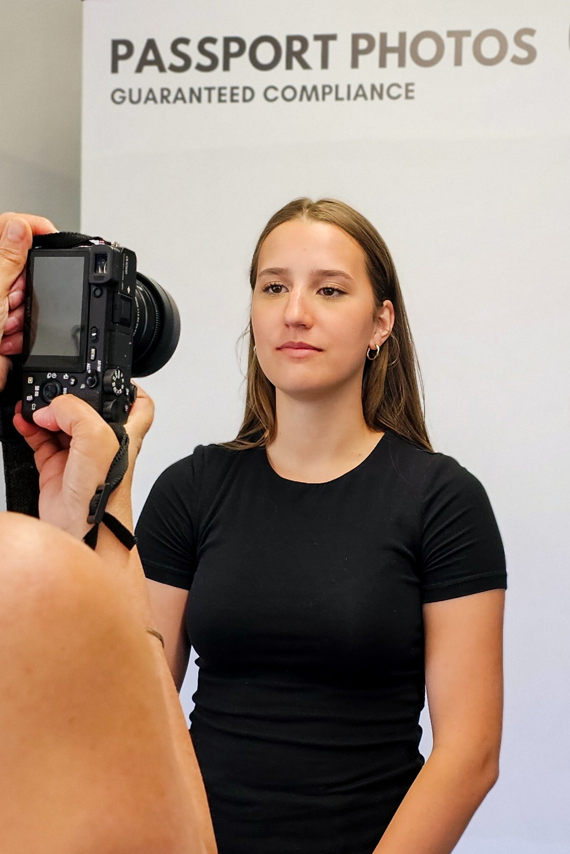 Passport Photo Backdrop