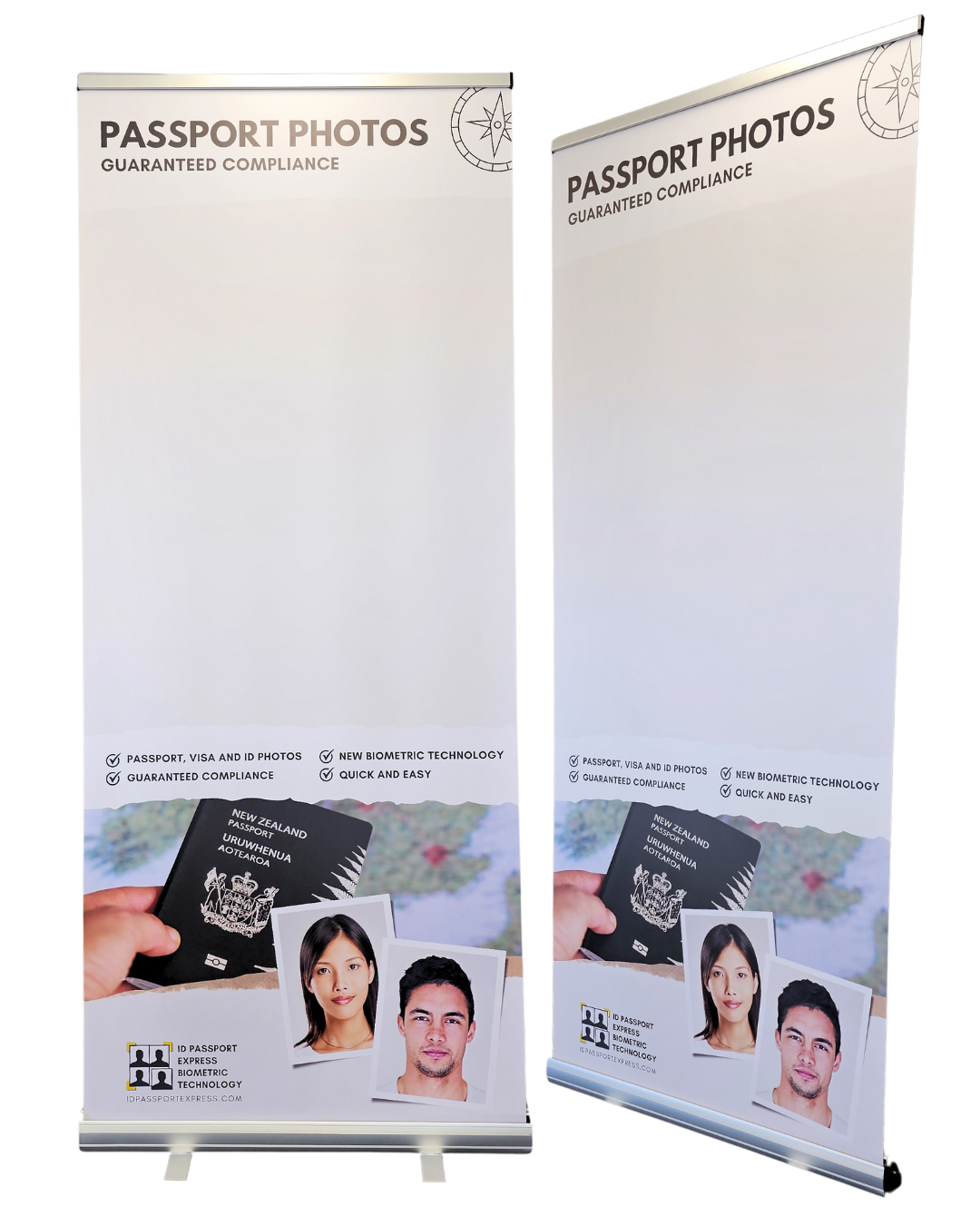 Passport Photo Backdrop