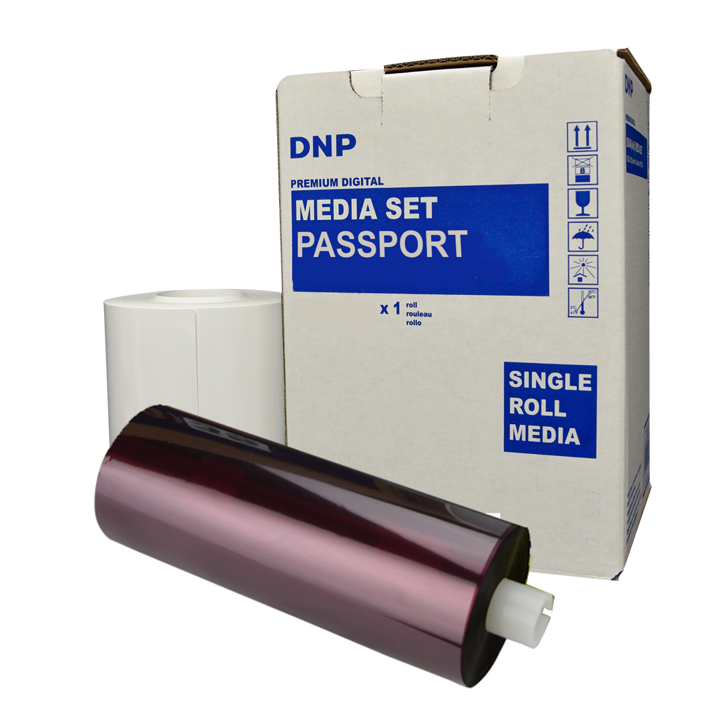 DSRX1HS 4x6" Media Kit for Passports - Photo Paper and ribbon Kit