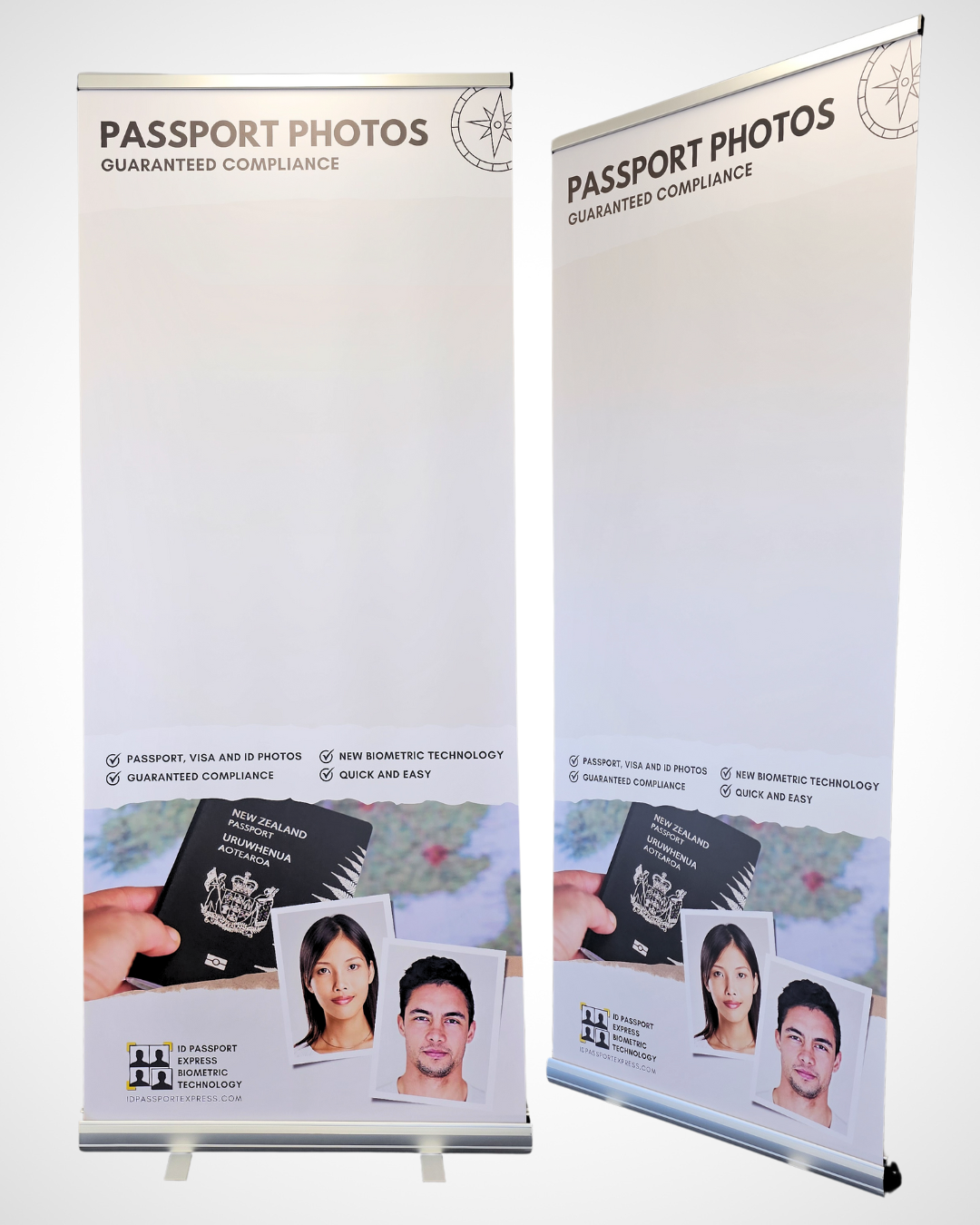 Passport Photo Backdrop