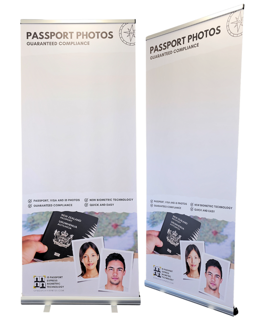 Passport Photo Backdrop